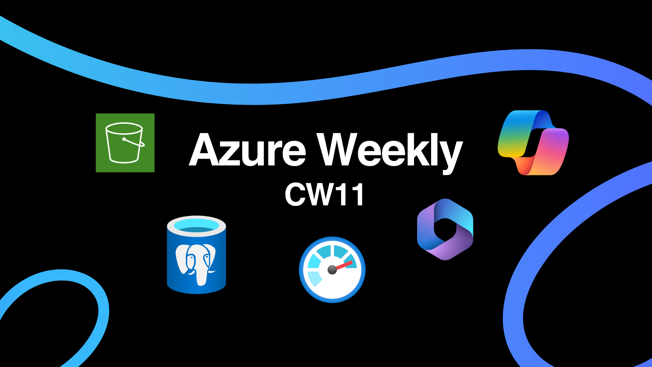 Azure SRE Agent gear icon, PostgreSQL database with IaC pipelines, Azure Monitor retry mechanism, and Microsoft 365 E7 branding