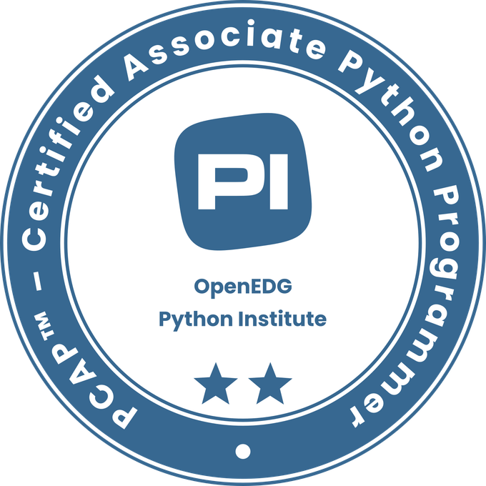 PCAP – Certified Associate Python Programmer